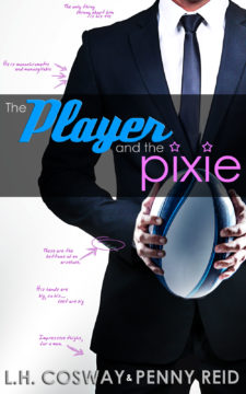 {Review+Giveaway} The Player and the Pixie by @LHCosway & Penny Reid @ReidRomance