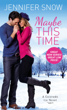 {Mini Review+Excerpt+Giveaway} MAYBE THIS TIME by @JenniferSnow18 @ForeverRomance